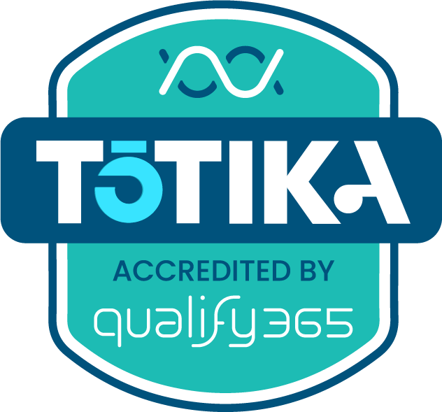 Totika accreditation badge